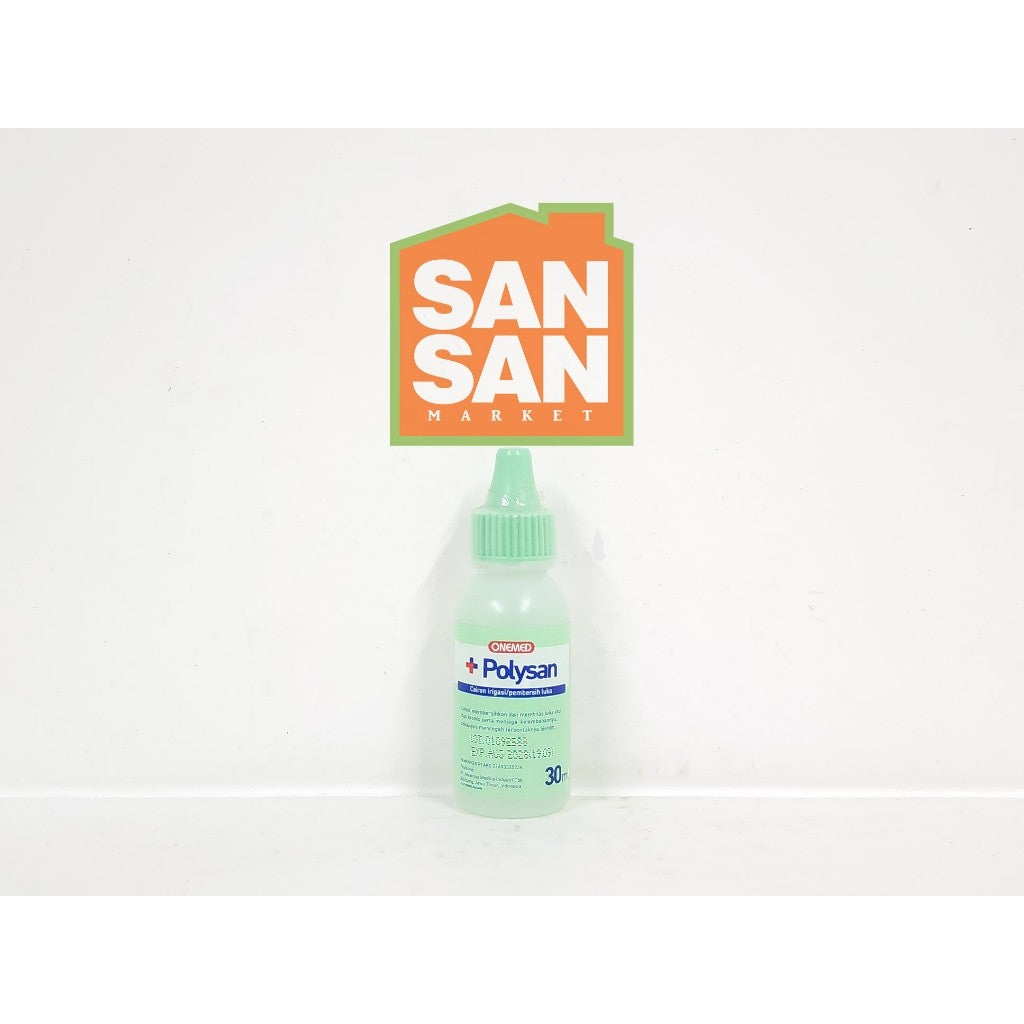 ONEMED Polysan 30 ml - cairan cuci luka