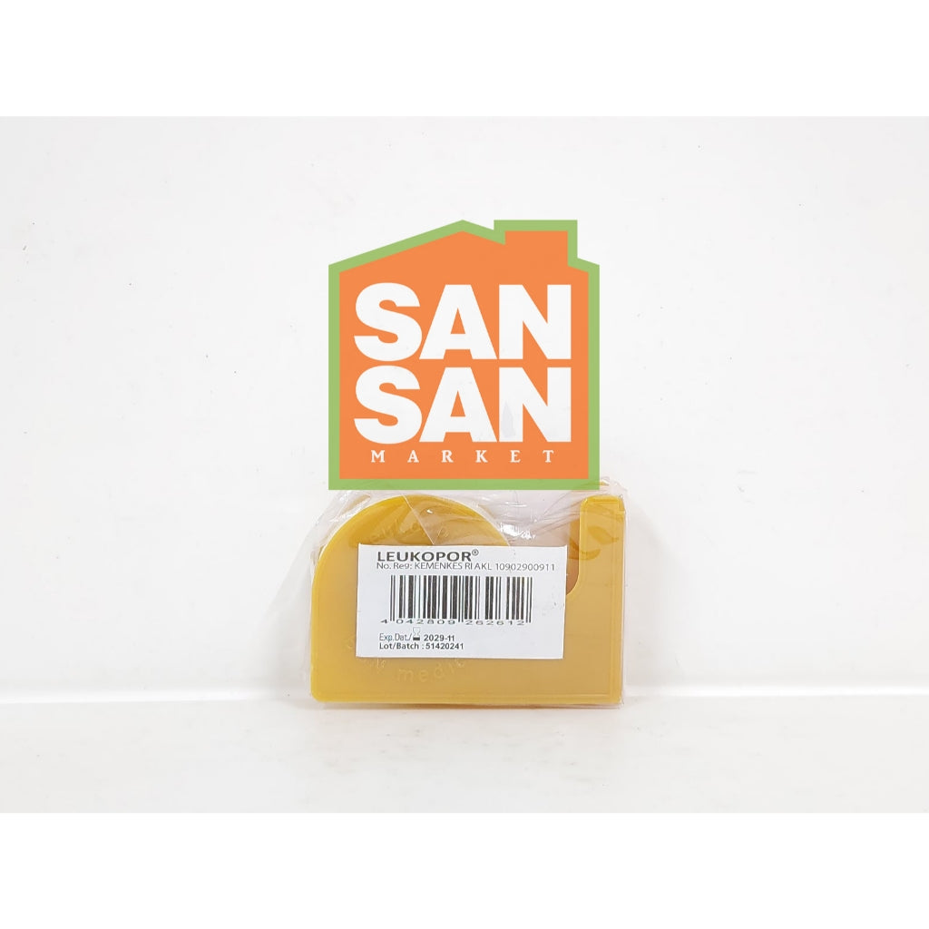 Leukoplast Leukopor 1,25 cm x 9,2 m - plester rol kertas untuk kulit sensitif