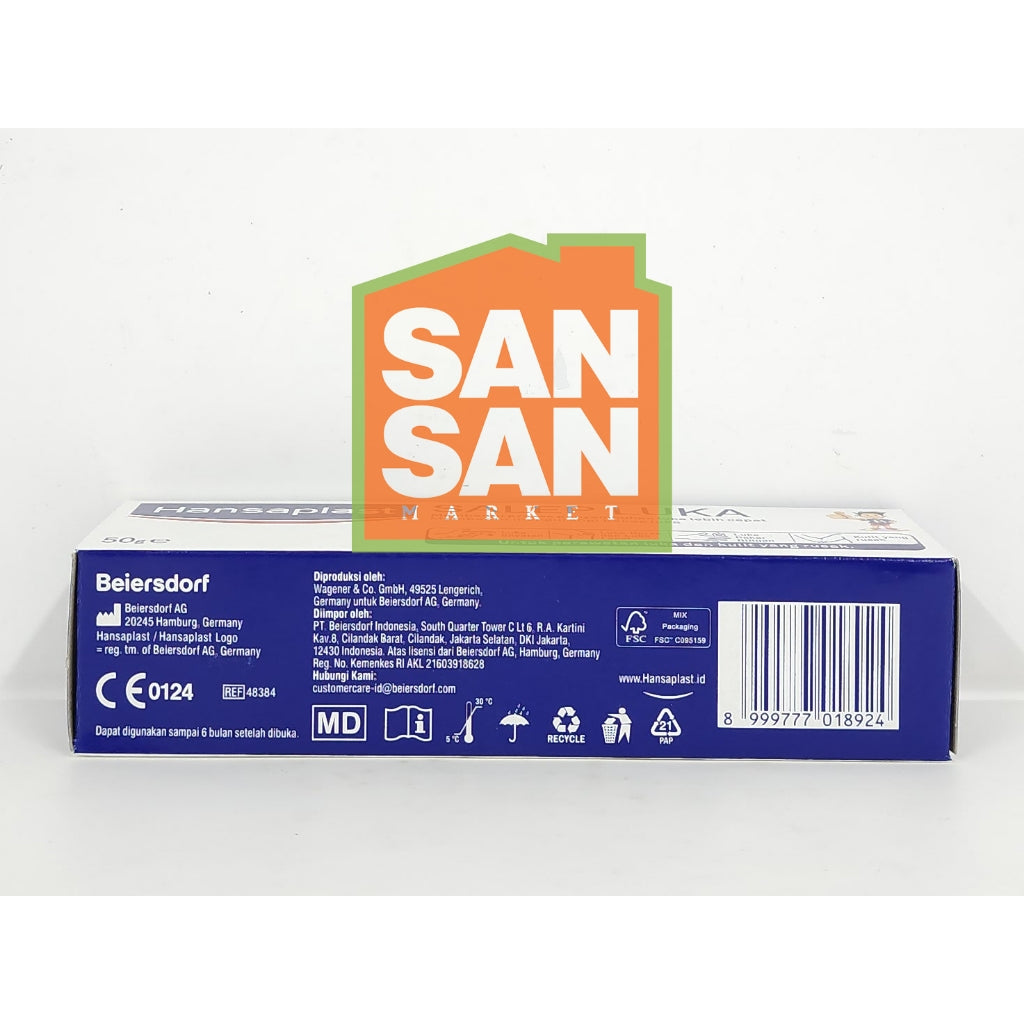 Hansaplast Salep Luka 50 Gr - Antiseptik Luka