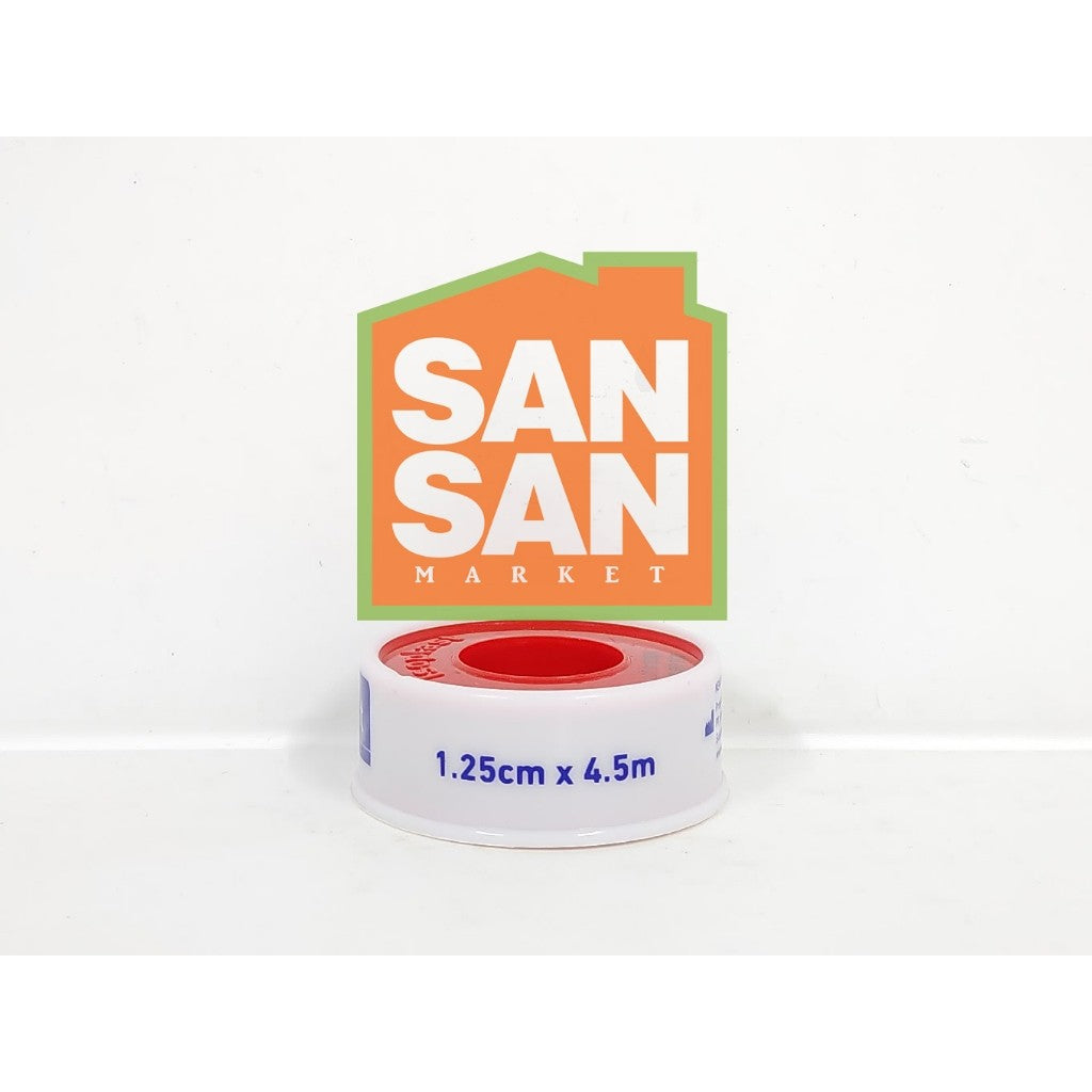 ONEMED Isoplast OTC Plester Kain Roll 1,25cm x 4,5m - plester luka kain elastis roll