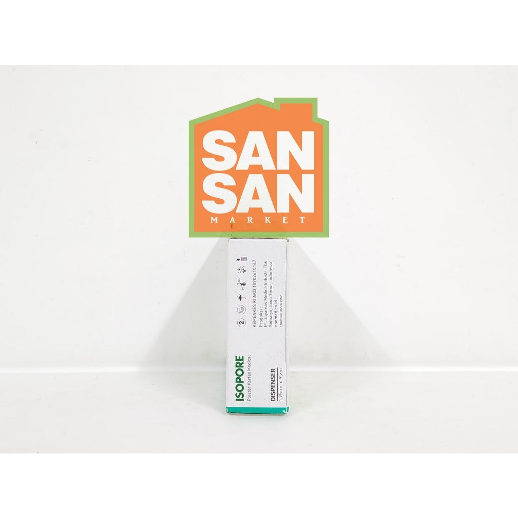 ONEMED ISOPORE 1,25cm x 9,2m + Dispenser - plester kertas medical