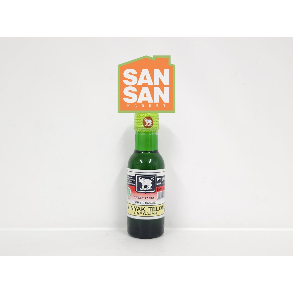 Minyak Telon Cap Gajah Botol Kaca 55 ml