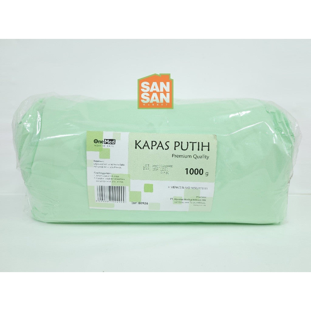 ONEMED Kapas Putih Pembalut 1000 gr / 1 kg