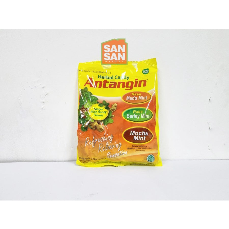 Antangin Permen Herbal 3 Rasa Isi 50 Pcs